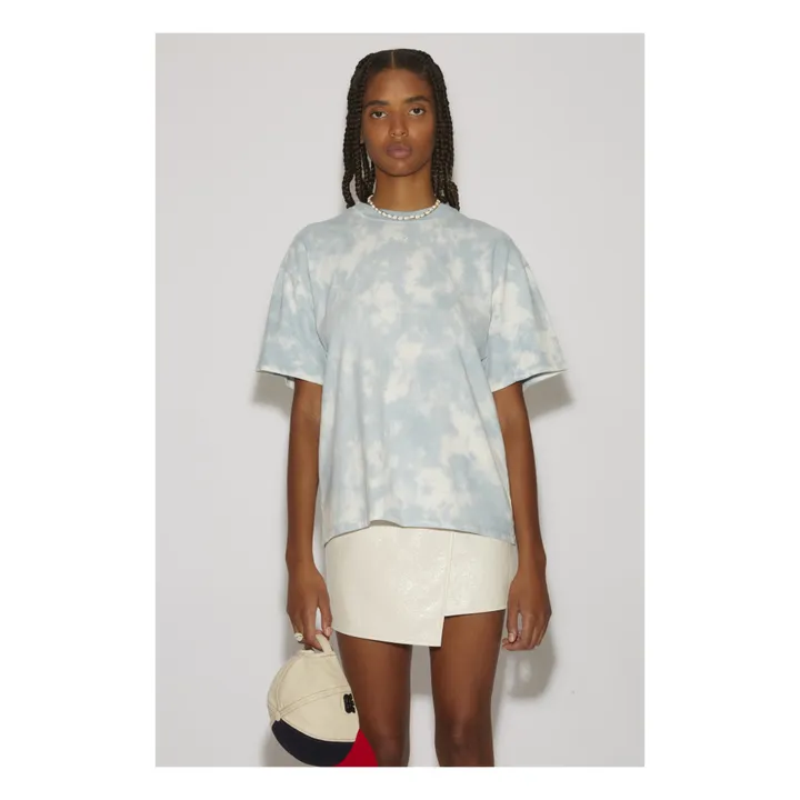 Roseanna T-shirt Homer Pacific Coton Bio | Bleu gris