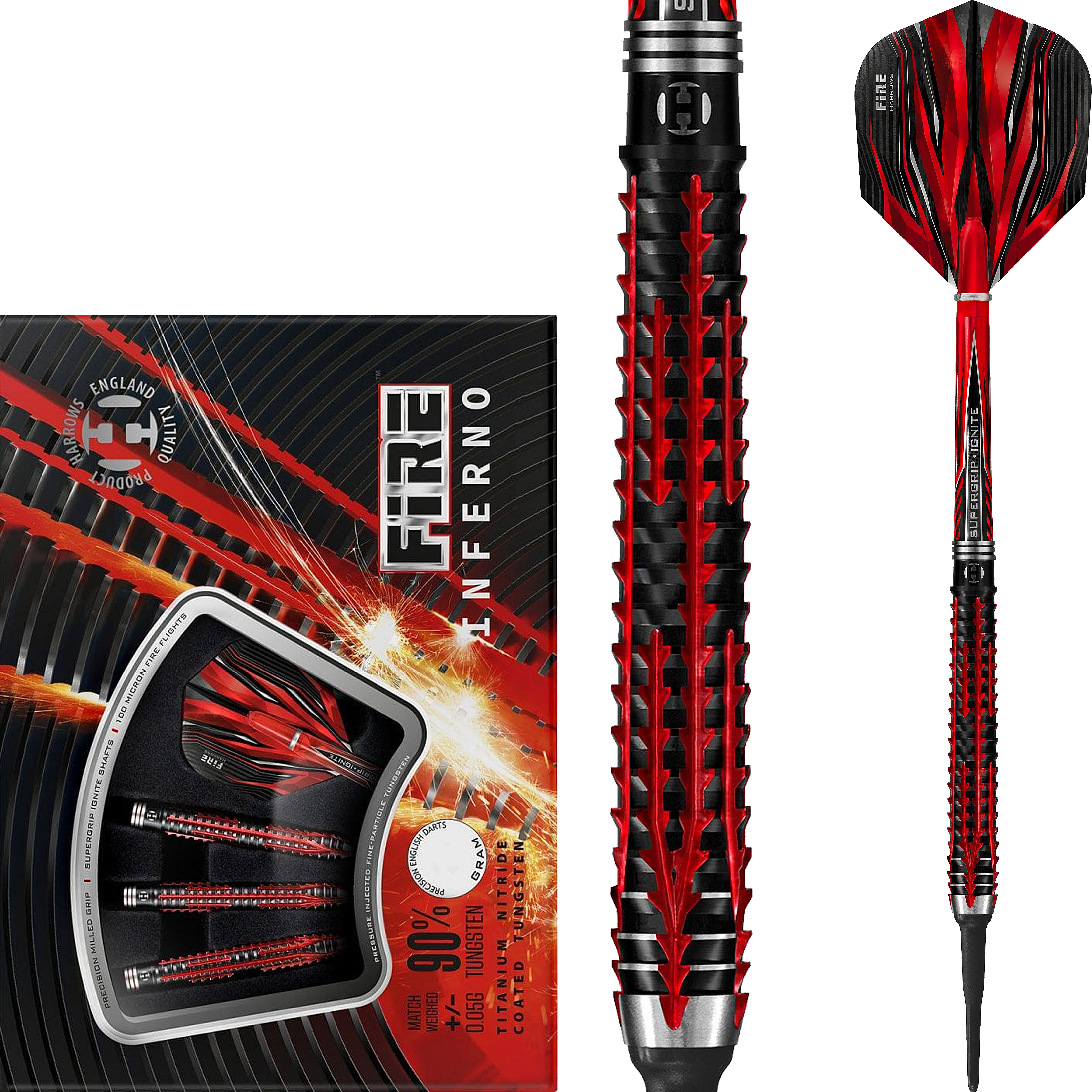 Harrows - Fire Inferno - Softdart