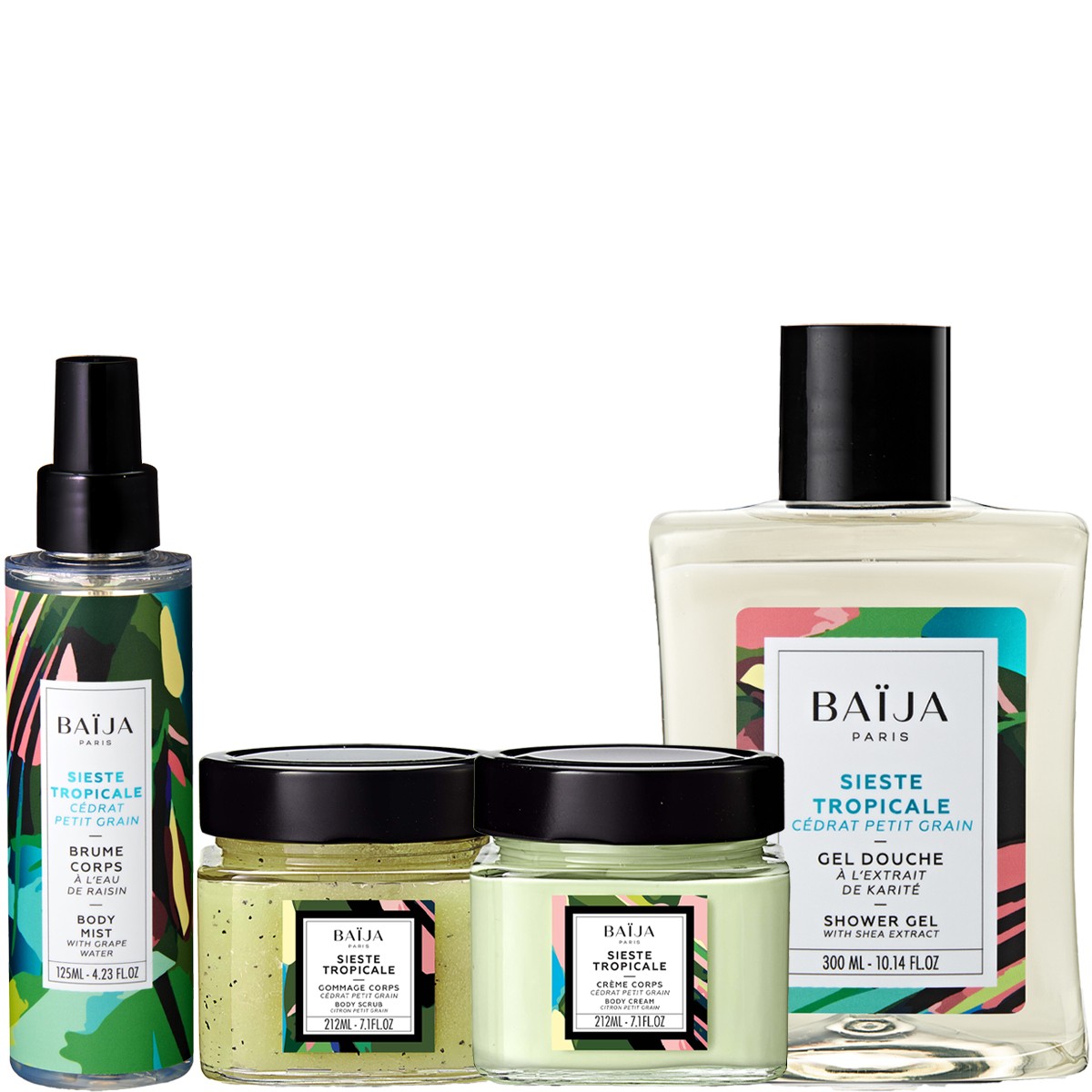 Routine corps - Sieste tropicale - 4 produits