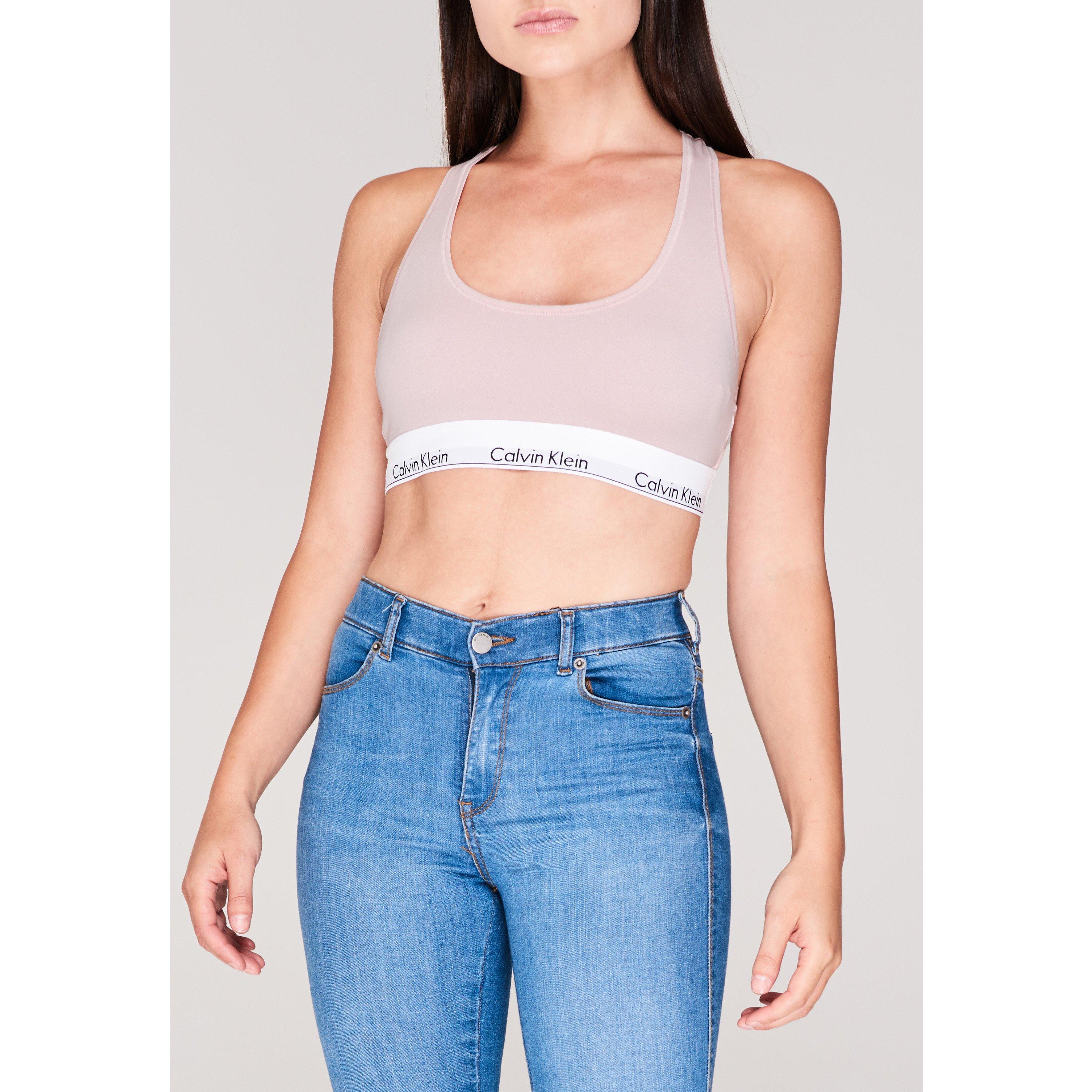 Calvin Klein Calvin Modern Cotton Logo Bralette