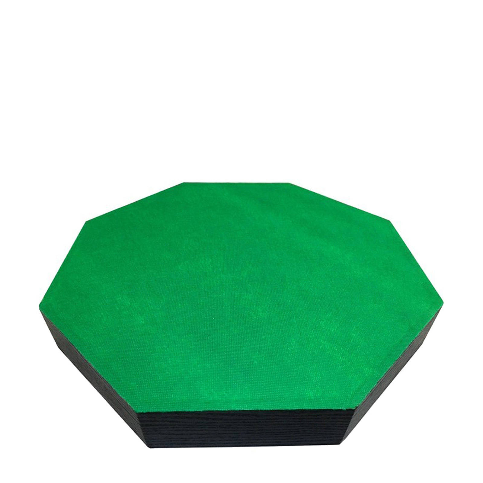 Buffalo dobbelpiste achthoekig zwart Dobbelpiste achthoekig (zwart)