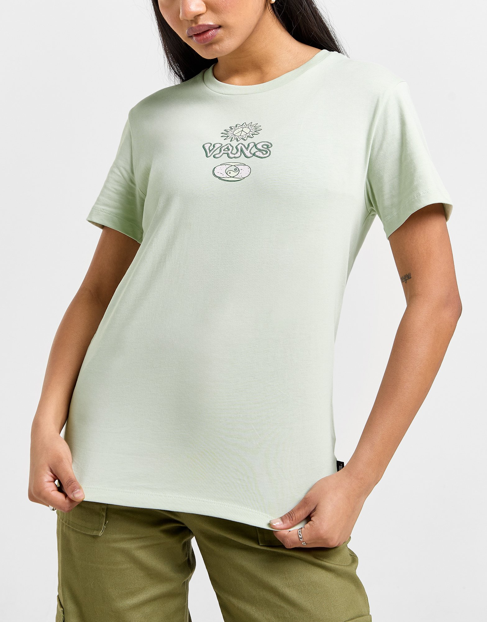 Vans T-shirt Connection Boyfriend Femme