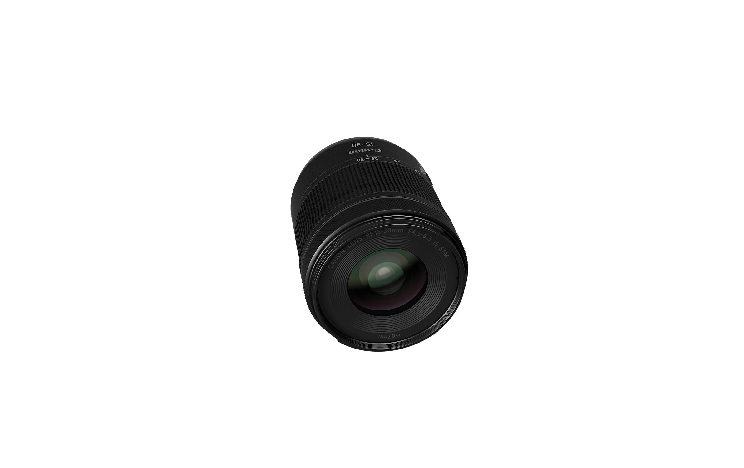 Zoomobjektiv RF 15-30mm F/4.5-6.3 IS STM Canon RF<br>Ultraweitwinkel-Zoombereich ideal fürLandschafts- und Videoaufnahmen