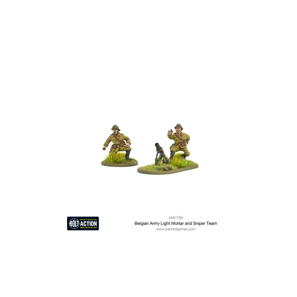 Bolt Action - Belgian - Light Mortar & Sniper Teams