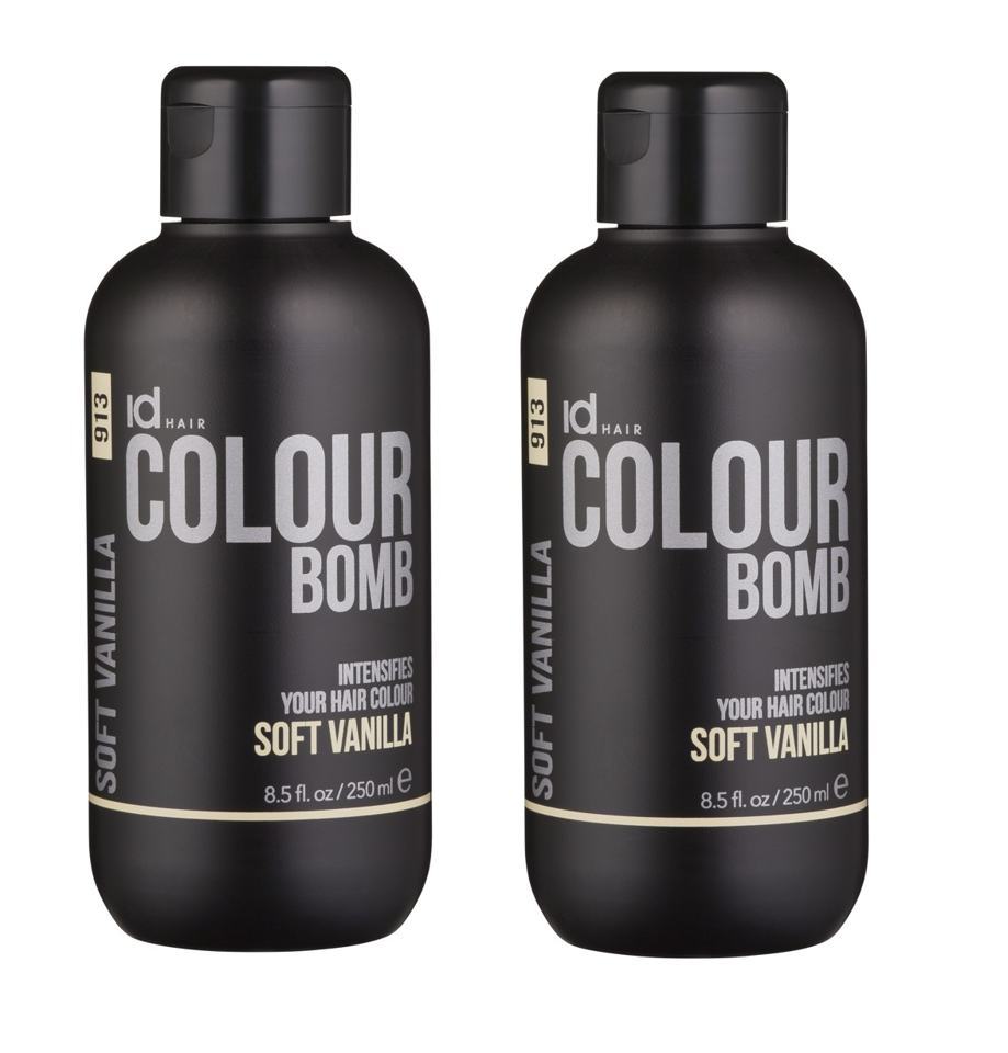 IdHAIR - 2 x Colour Bomb Soft Vanilla 250 ml - Hårfarve