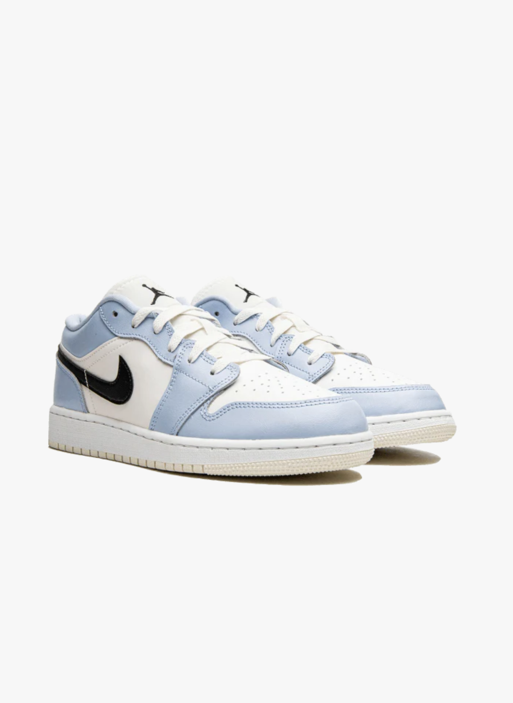 AIR JORDAN LOW - Air jordan 1 low ice blue black | Bleu
