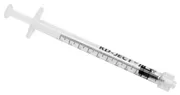 KD-Ject III sprøjte 3-k 1ml LL centrisk grad 0,01ml - 100 stk.