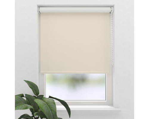 Soluna verduisterend rolgordijn V3, effen crème, 60x190 cm