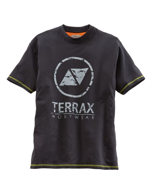 Terrax T-Shirt Zwart&Lime - Werkkleding