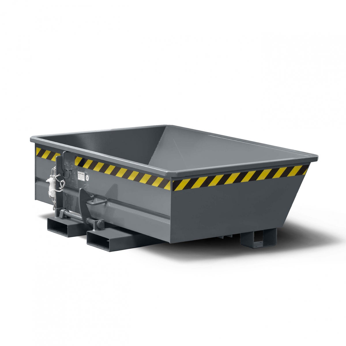 RR Industrietechnik mini kiepwagen type RMI-35 1330x1075x450mm 350dm³ RAL 7005 muisgrijs