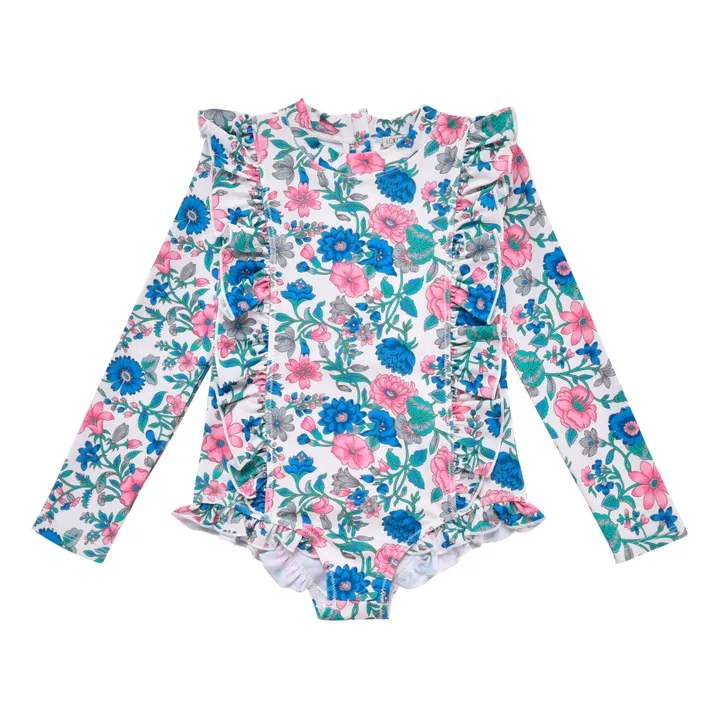 Louise Misha Maillot Anti-UV Aurelie | Bleu