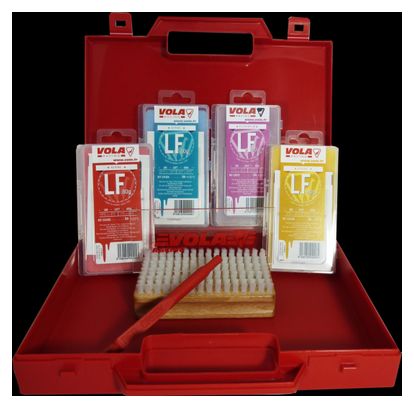 Mallette Vola Racing Pro Nordic Wax Kit Rouge