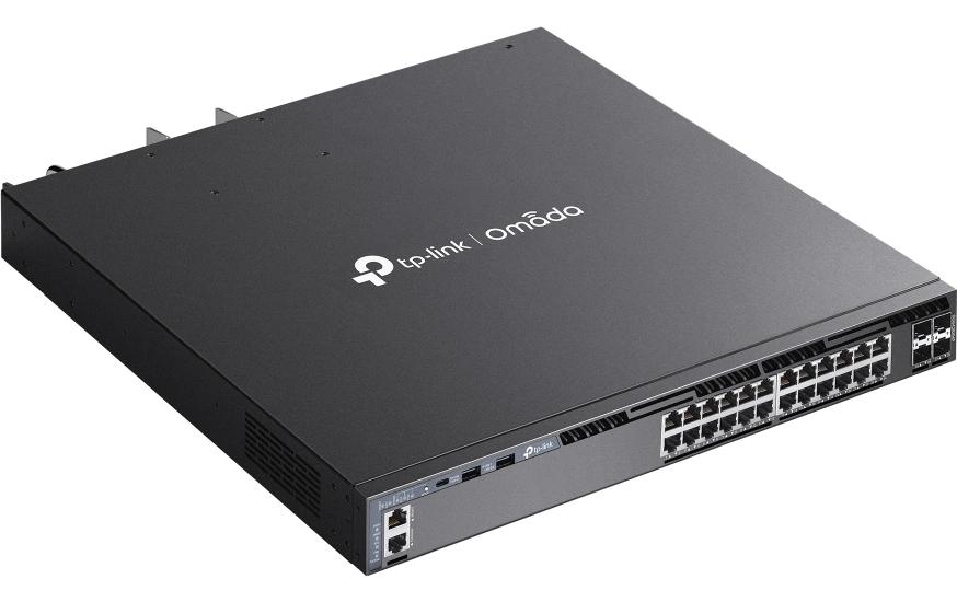 PoE+ Switch L3 24 x 1G + 4 x 10G SG6428XHP 28 Port<br>Omada 24-Port Gigabit Stackable L3 Managed PoE+ Switch mit 4 10G Slots