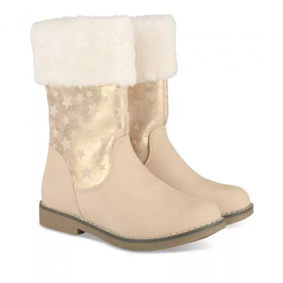 Bottes BEIGE LOVELY SKULL