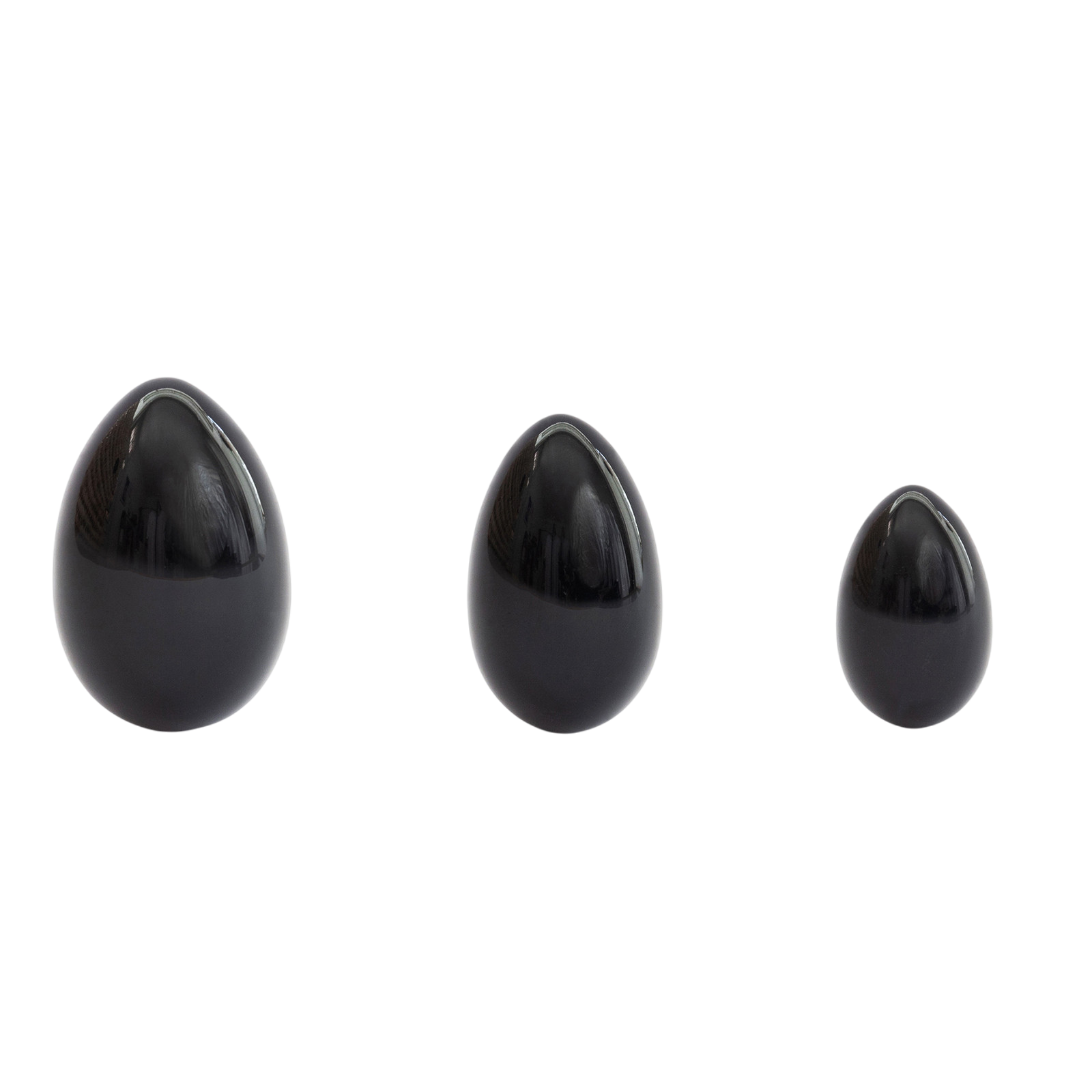 Yoni Ei Obsidian Set