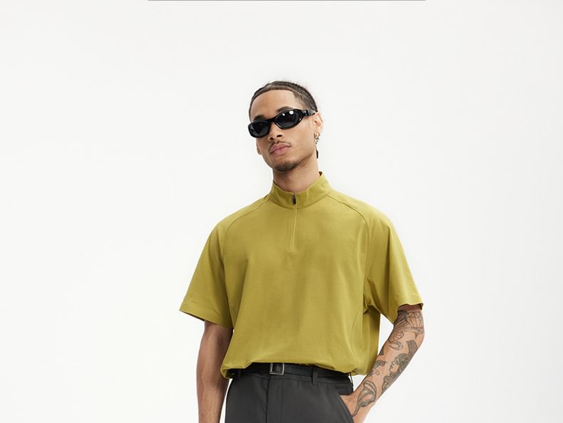 Newin - Rechte, effen pantalon