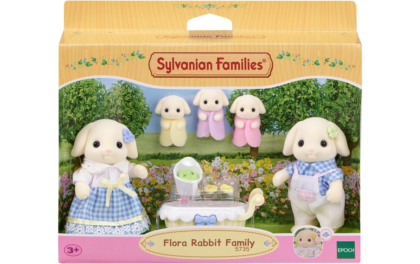 Sylvanian Families Kaninchen FamilieSpiel-Set mit Figuren