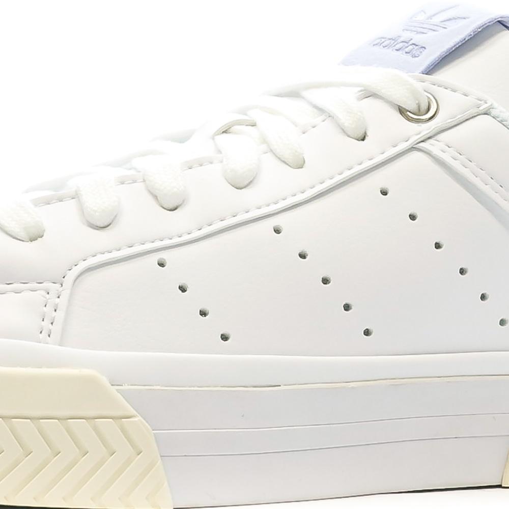 Adidas Baskets Blanche/Mauve Femme Adidas Court Tourino W GZ0835