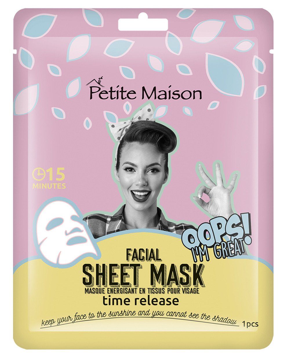 Sheet Mask Time Release Mascarilla Facial Antiedad Cremas antiarrugas y antiedad