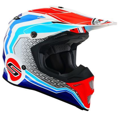 Casque cross Suomy MX SPEED PRO MIPS - FORWARD - BLUE/WHITE 2023 - Bleu / Blanc