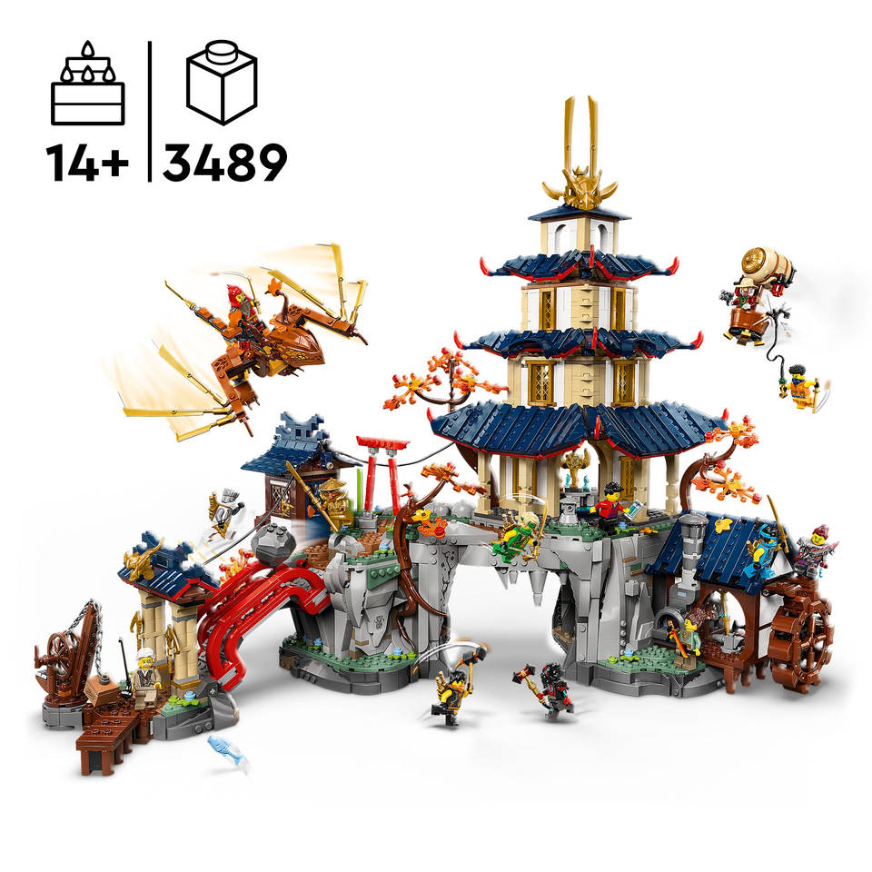 LEGO NINJAGO Toernooi tempelstad 71814