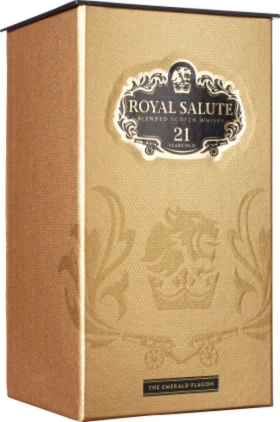 CHIVAS REGAL 21 YEARS GREEN ROYAL SALUTE 70CL