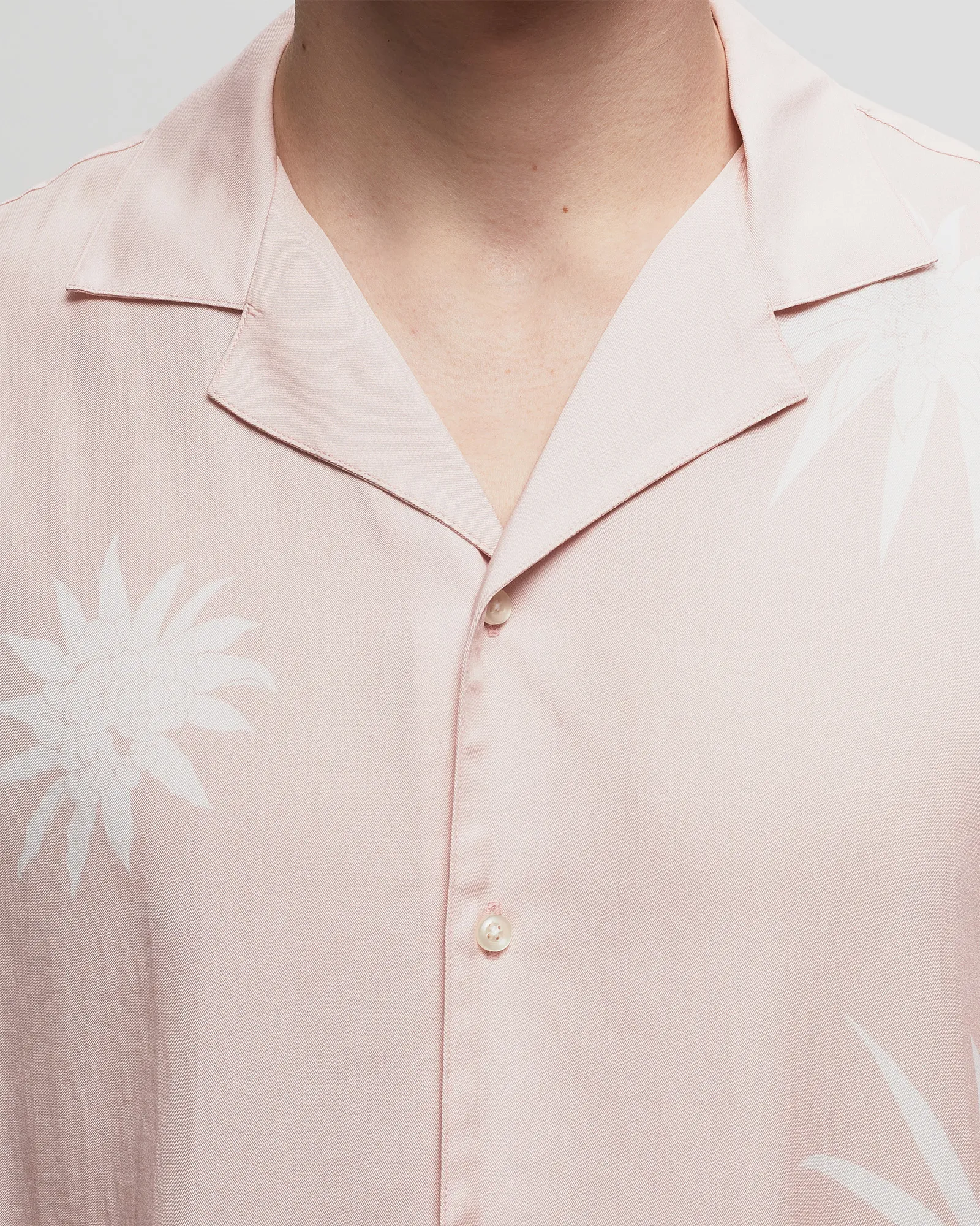 Officine Générale EREN SS CLY PALM TREE PRINT