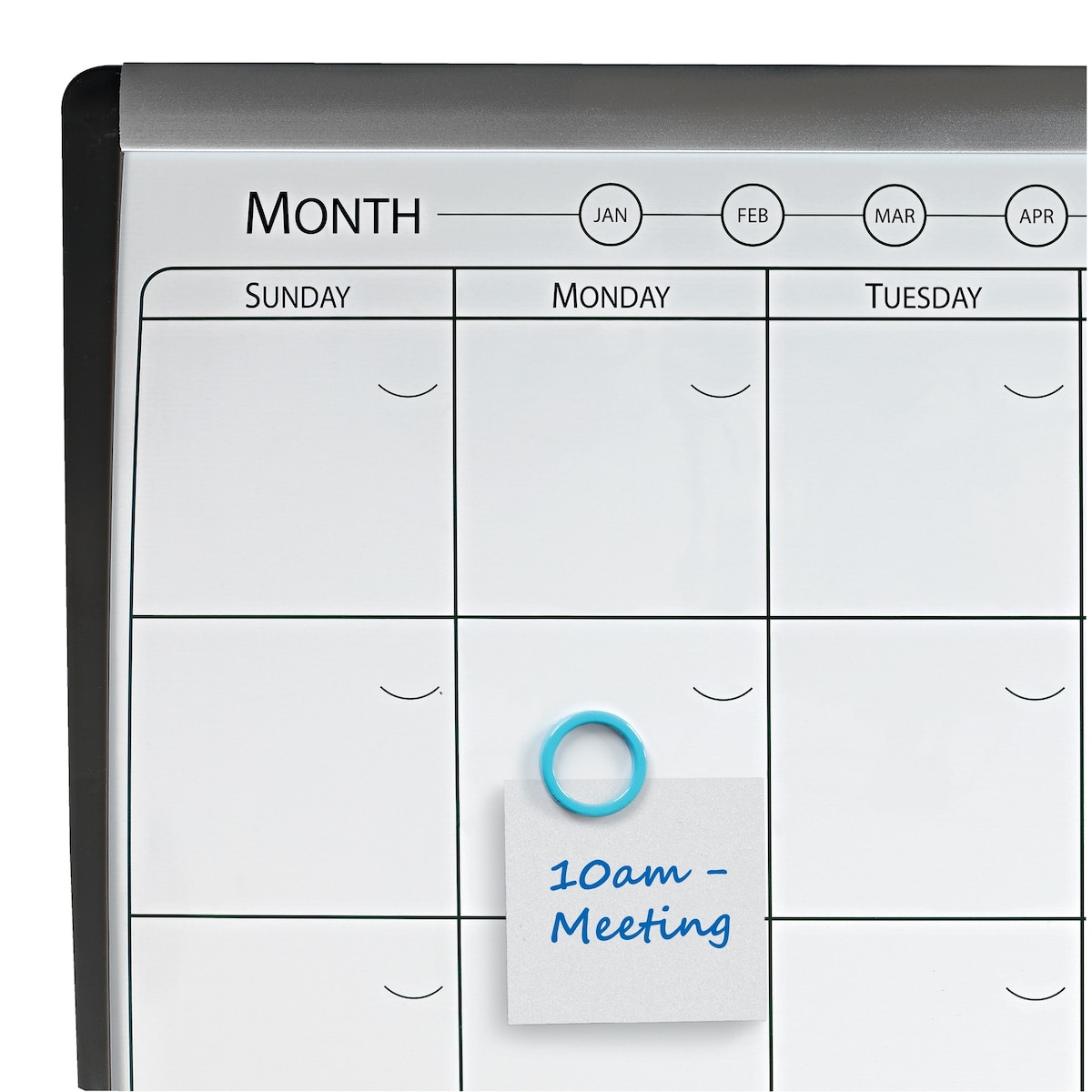 Nobo Mini magnetisk whiteboard planlegger med korktavle 58,5x43cm