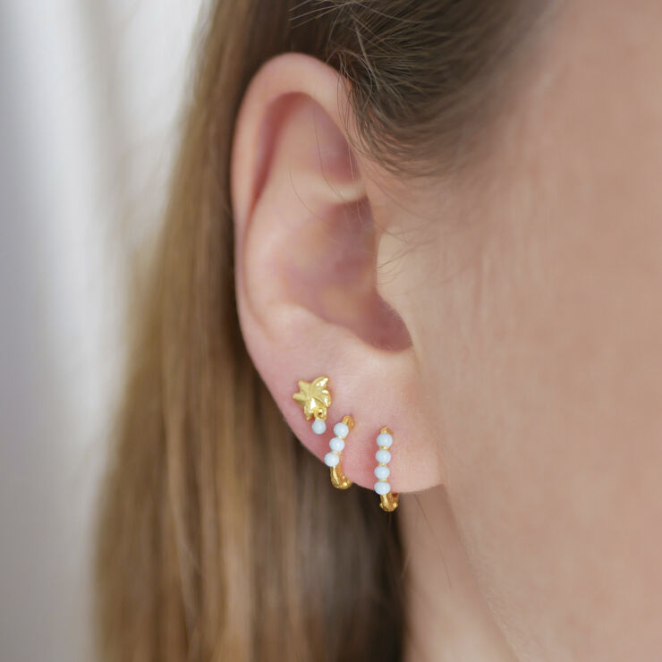ENAMEL Copenhagen Hoops, Paula 10 mm Light blue