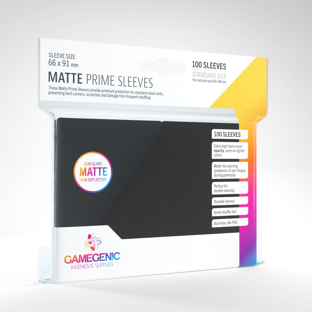Gamegenic - MATTE Prime Sleeves - 66 x 91 mm