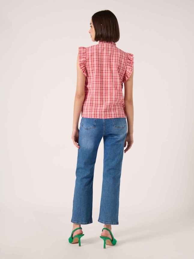Chemise à carreaux