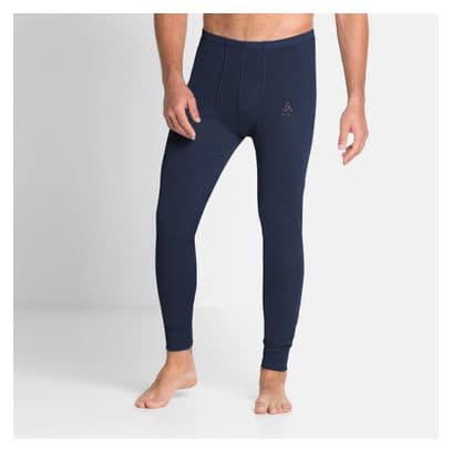 Collant Long Odlo Active Warm Eco Bleu