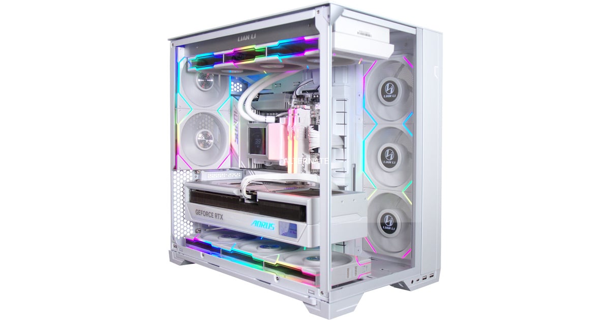 ALTERNATEThunderstorm Xtreme Ryzen 9 – RTX 5090 White gaming pc  (Wit | R9 9950X3D | RTX 5090 | 64 GB | 4 TB SSD)