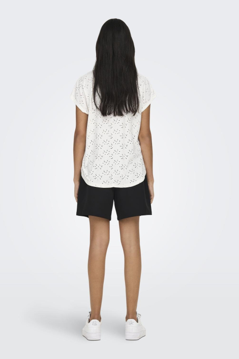 Only witte dames t-shirt