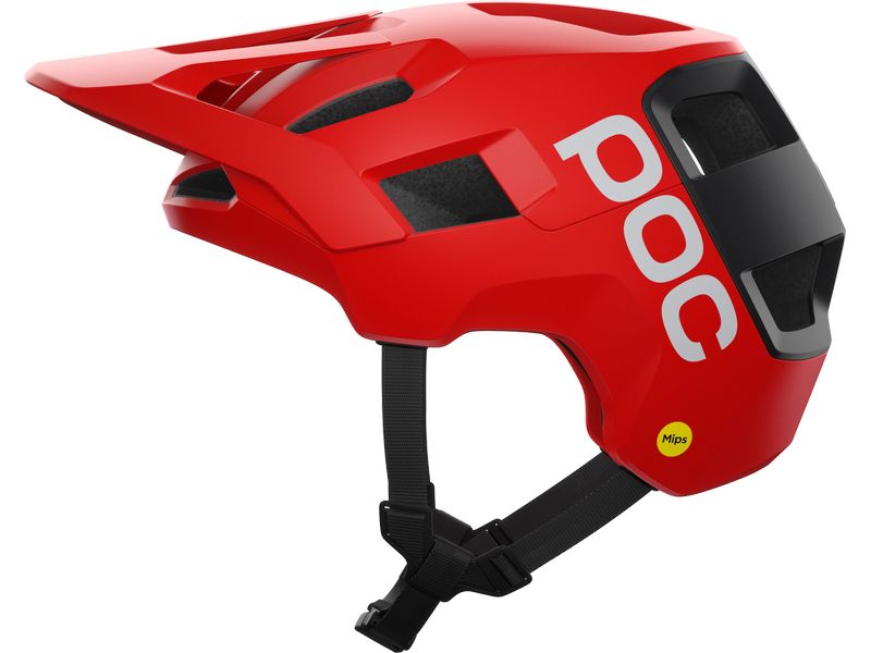 POC Helm Kortal Race MIPS Rot Matt/Schwarz Matt, XS-S E-Bike Helm