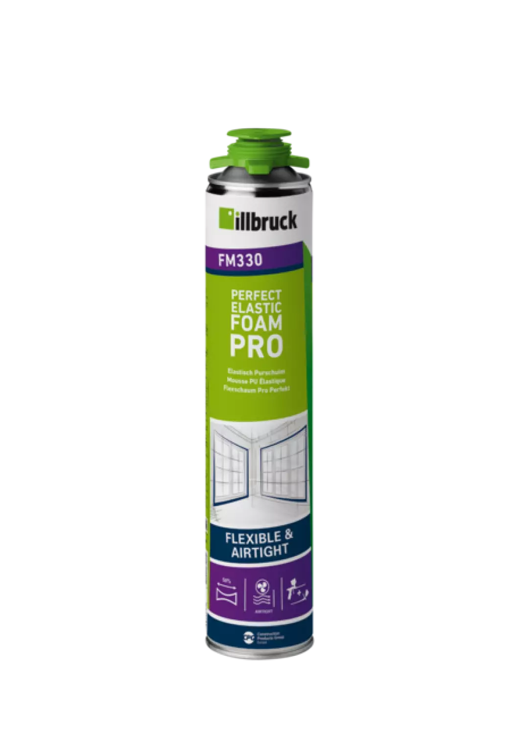 illbruck FM330 Perfect Elastic Foam Purschuim - Elastisch - 880ml