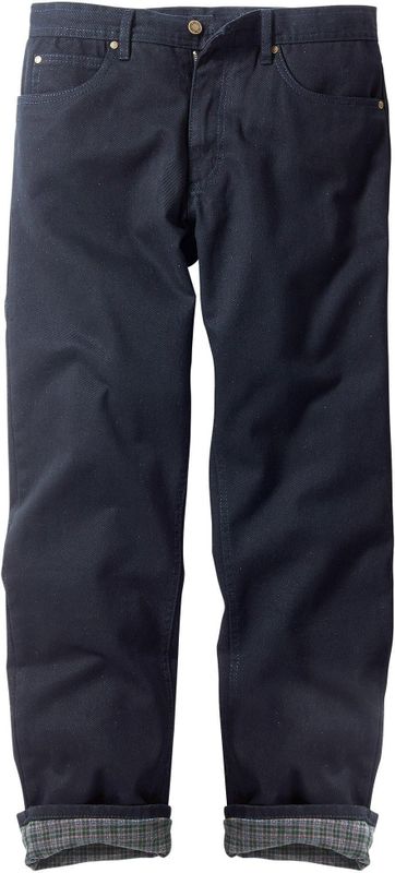 Thermo Classic Fit-jeans met knusse flanellen voering, straight