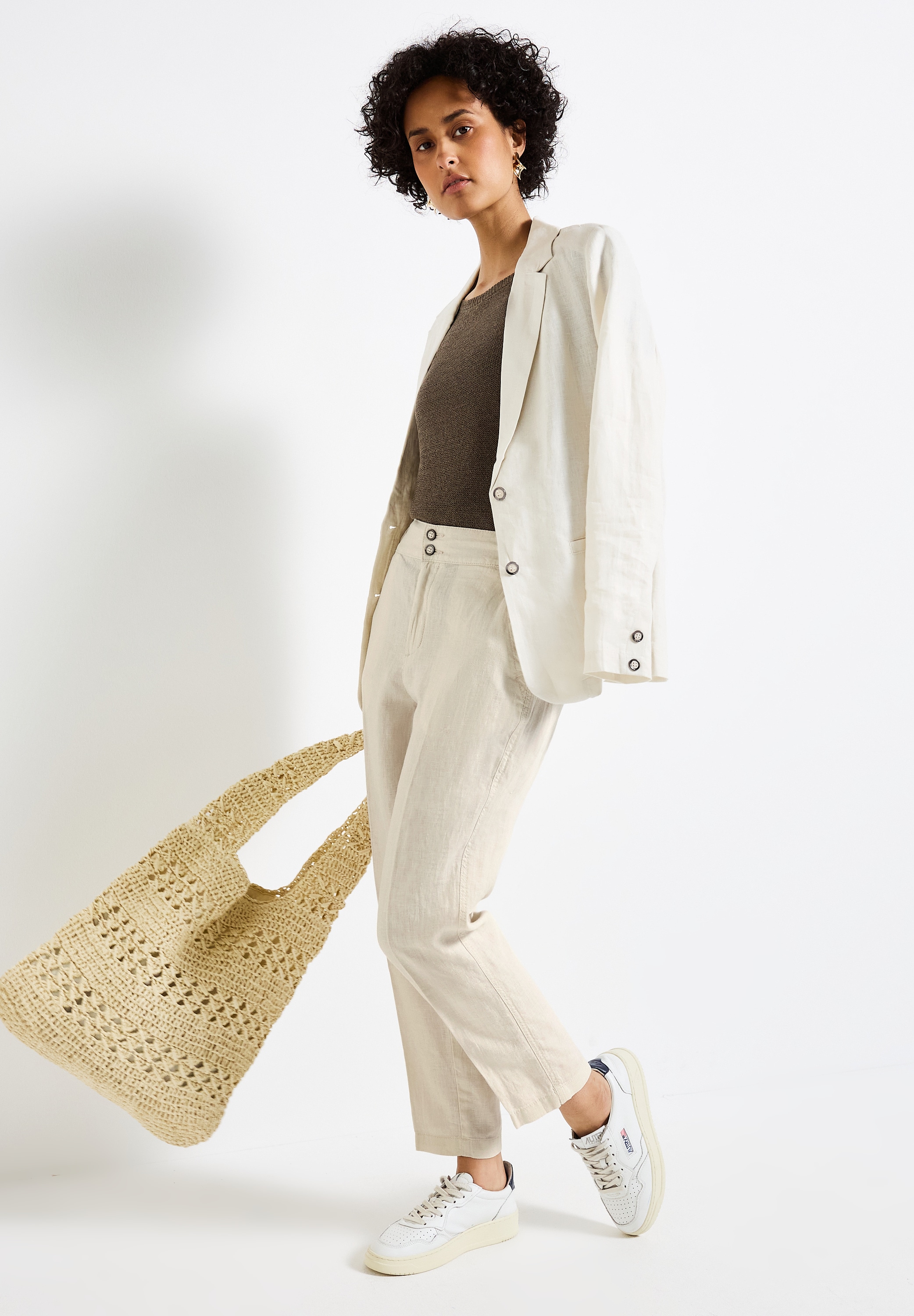 STREET ONE Chinohose  mit Taschen