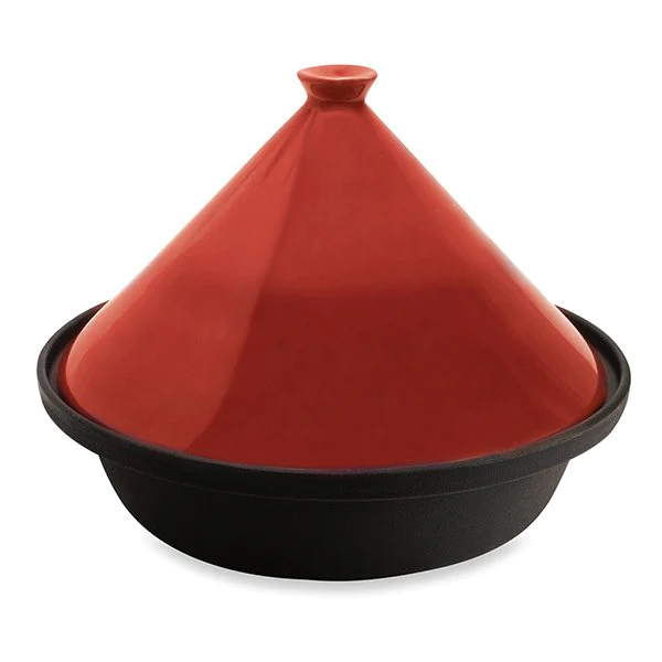Tajine fonte 30 cm rouge Mathon