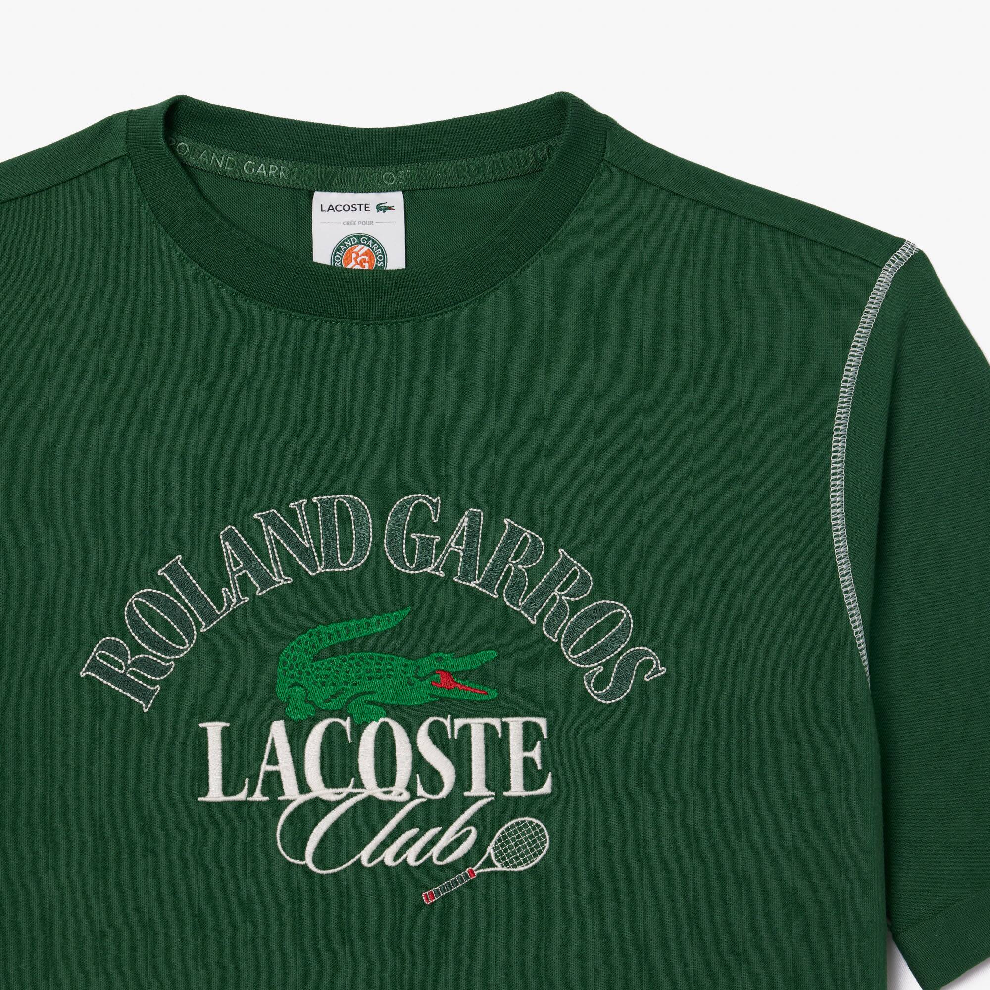 T-Shirt aus Baumwolle French Open Edition T-Shirts - Grün - Lacoste - Damen