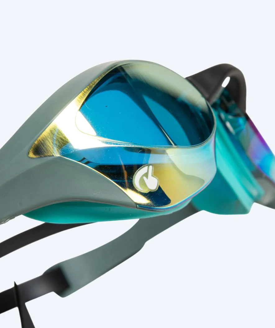 Arena Elite svømmebriller - Cobra Ultra SWIPE Mirror - Guld/sort