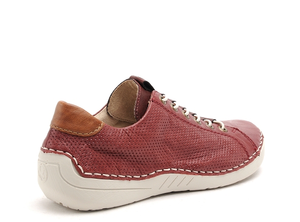 Rieker basses femme 52585 bordeaux