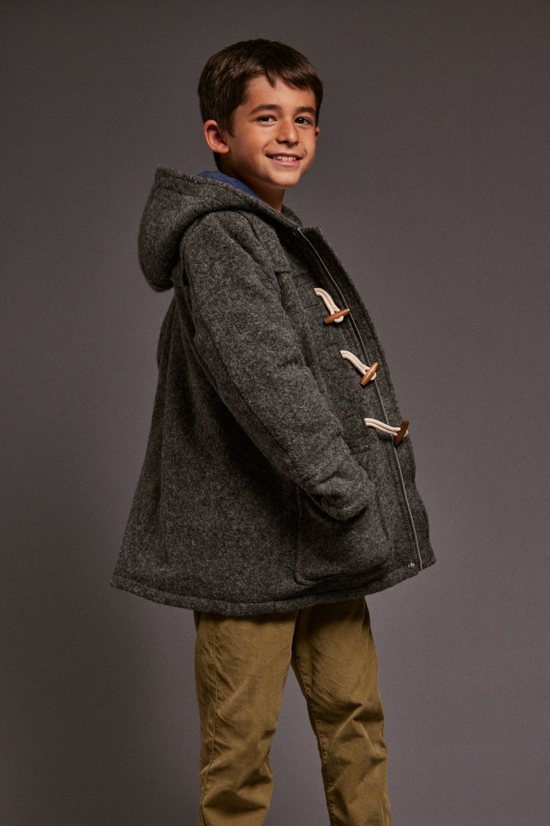Duffle-coat Kids - drap de laine