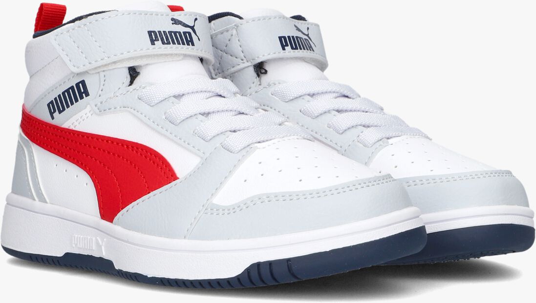 PUMA witte puma hoge sneaker rebound v6 mid