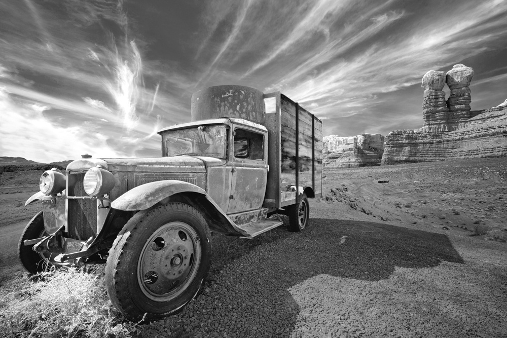 Akustikbild OLDTIMER 80x120cm, 7kg