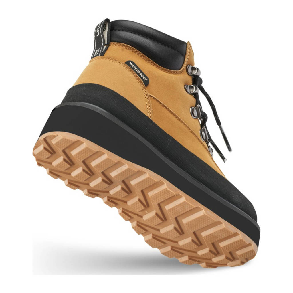 Liewood Luciengevoerde leren veterboots 2194 Golden / caramel black