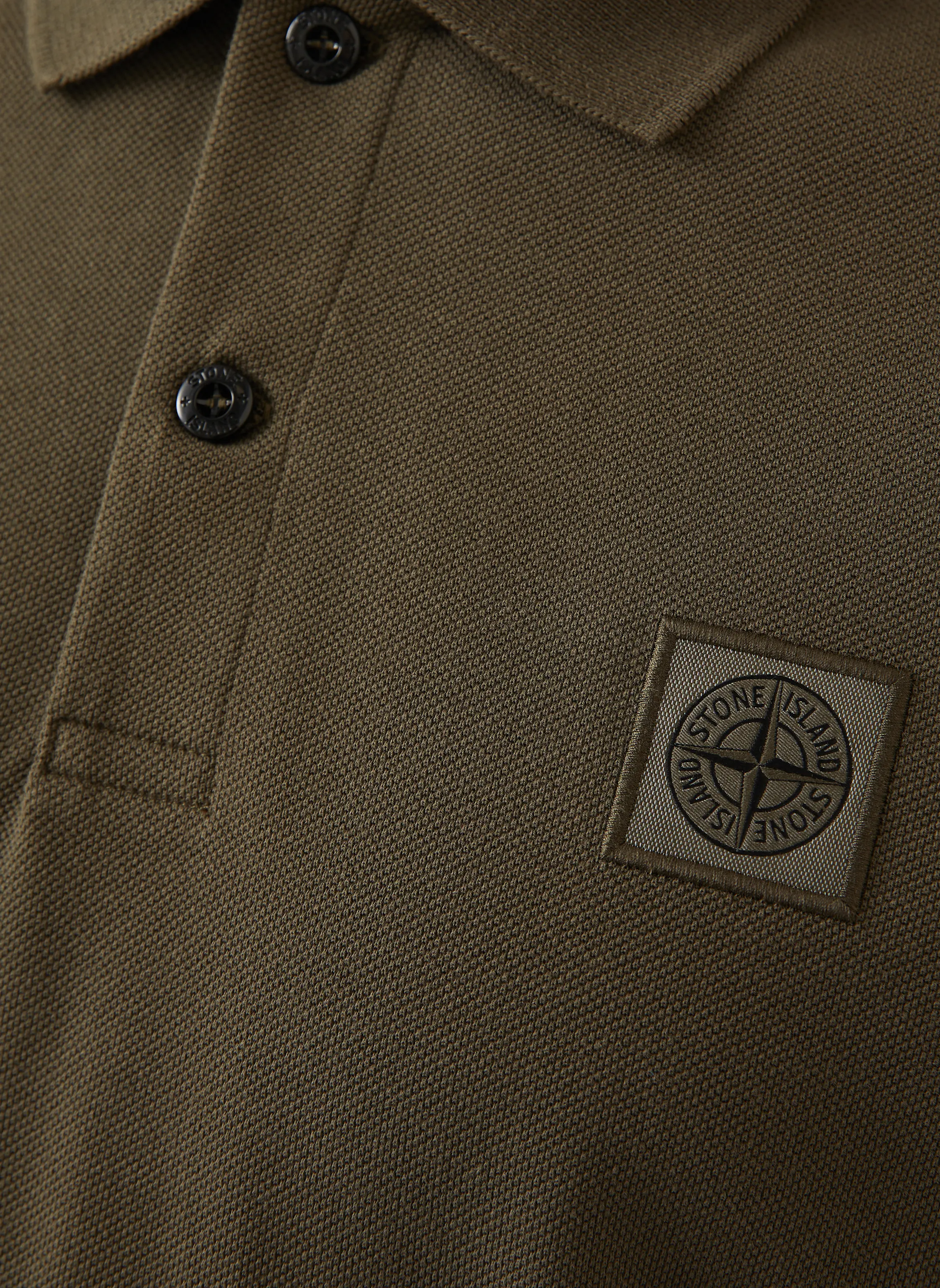 STONE ISLAND Piqué-Poloshirt