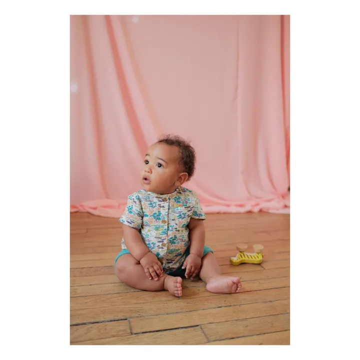 Louise Misha Chemise Adelio Gaze de Coton | Ecru