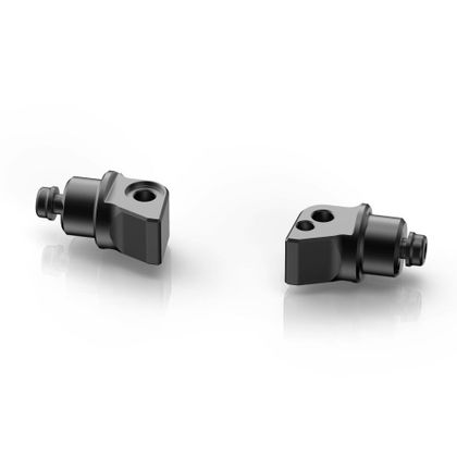 Adaptateur repose pied Rizoma Passager - 22 mm - Noir