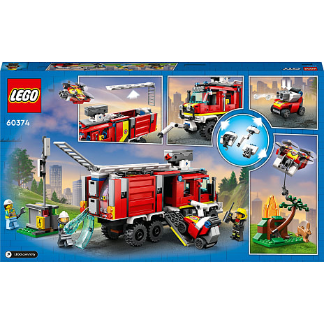 LEGO City 60374 Brandvæsnets kommandovogn